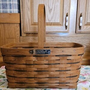 Longaberger Vintage 1987 10th Anniversary Medium Market Basket